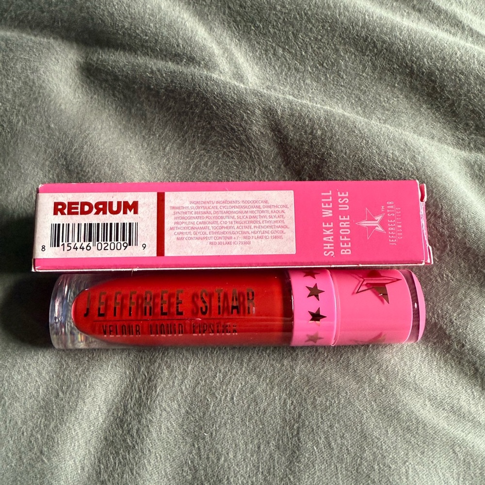 Jeffree Star Red Liquid Lipstick Redrum